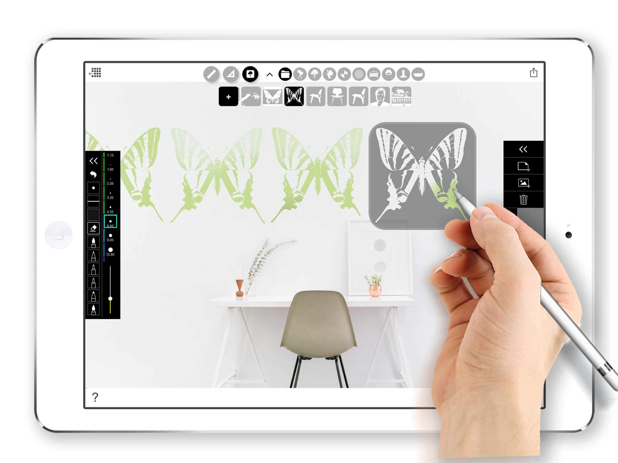 Gallery of The Stencil App That Gives You Custom Stencil Tools for