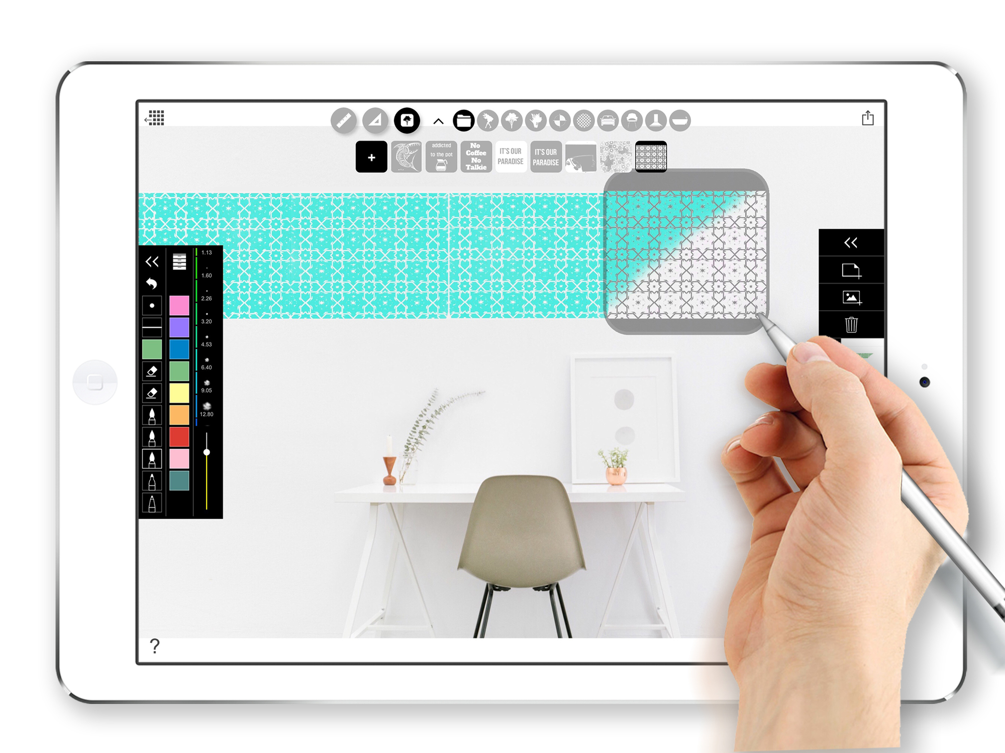 Gallery of The Stencil App That Gives You Custom Stencil Tools for