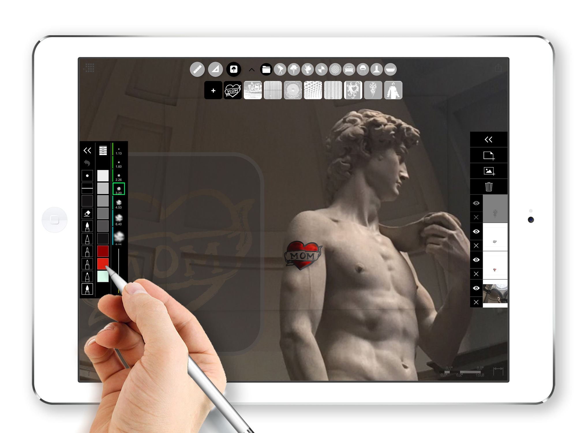 Gallery of The Stencil App That Gives You Custom Stencil Tools for