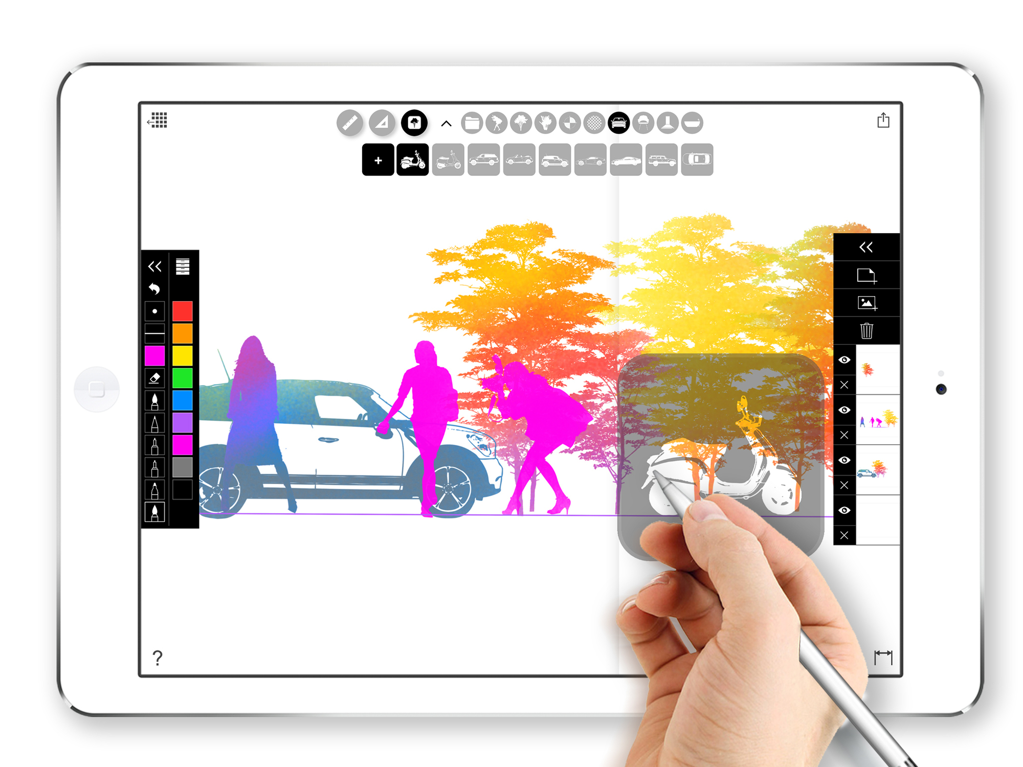 Gallery of The Stencil App That Gives You Custom Stencil Tools for