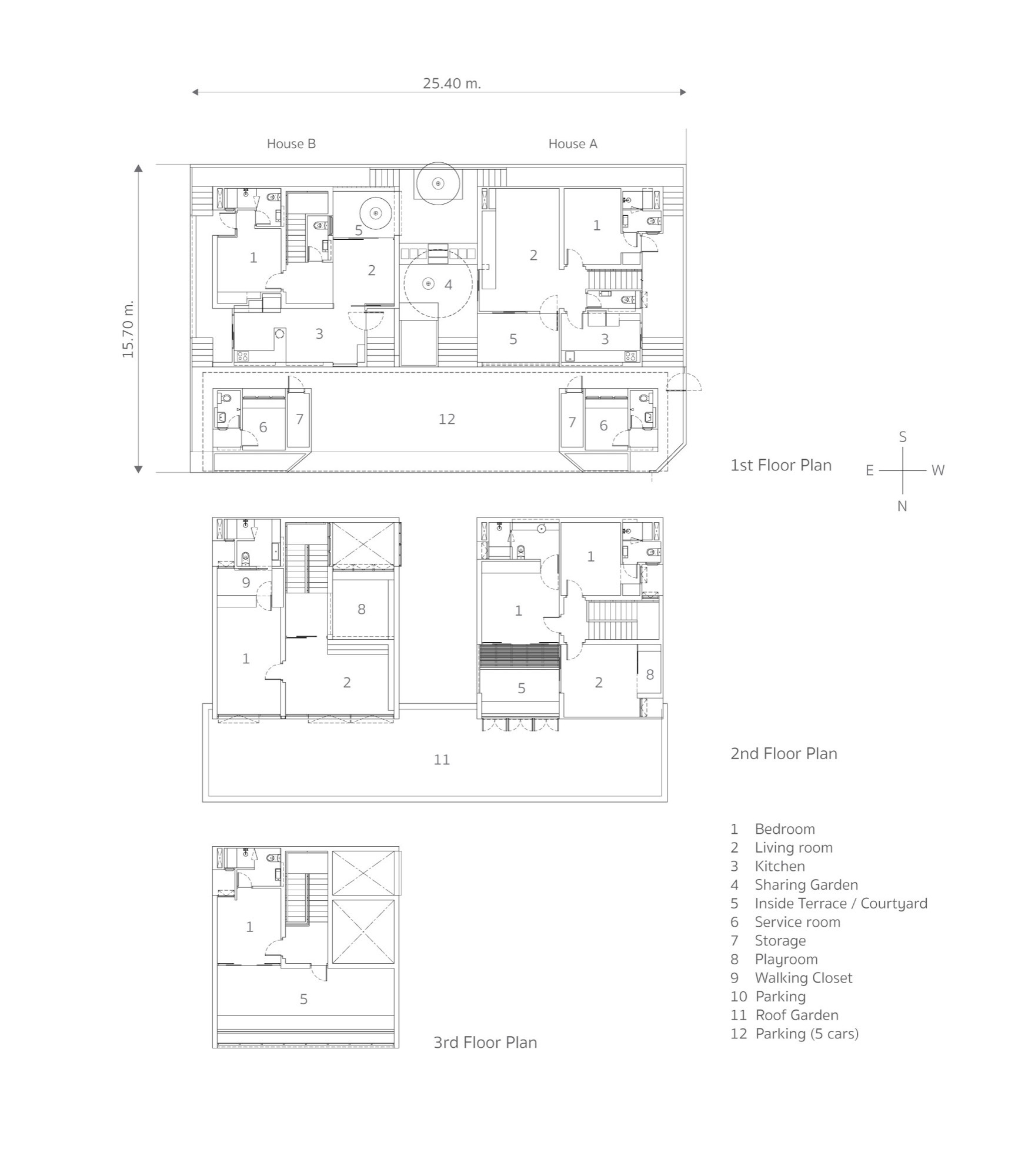 Gallery Of Twin House Poetic Space Studio 23