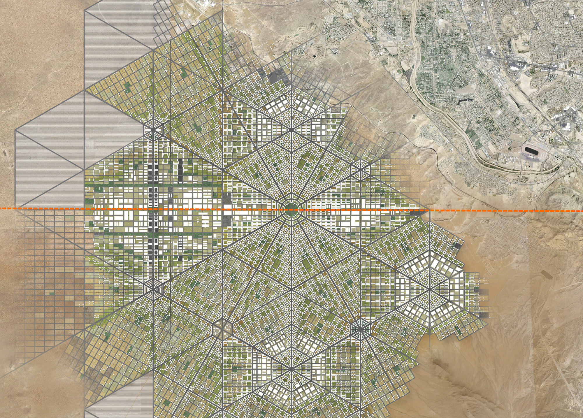 Galería de Border City la ciudad utópica de Fernando Romero que borra