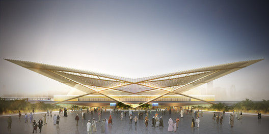 Weston Williamson+Partners vencem concurso para conexão ferroviária em Dubai - Imagem 1 de 4