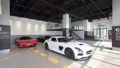 Grey. Container | LP AUTO GALLERY / C.DD Design