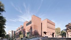 清华大学南区食堂及就业指导中心 / 清华大学建筑学院素朴建筑工作室