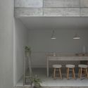 Sarimanah Office / Arkides Studio - Adaptive Reuse, Kitchen, Table