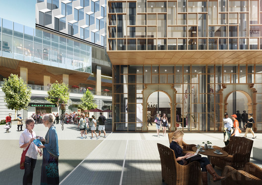 Benoy Unveils Design for Gala Avenue Westside in Shanghai's Harbour City - Chair