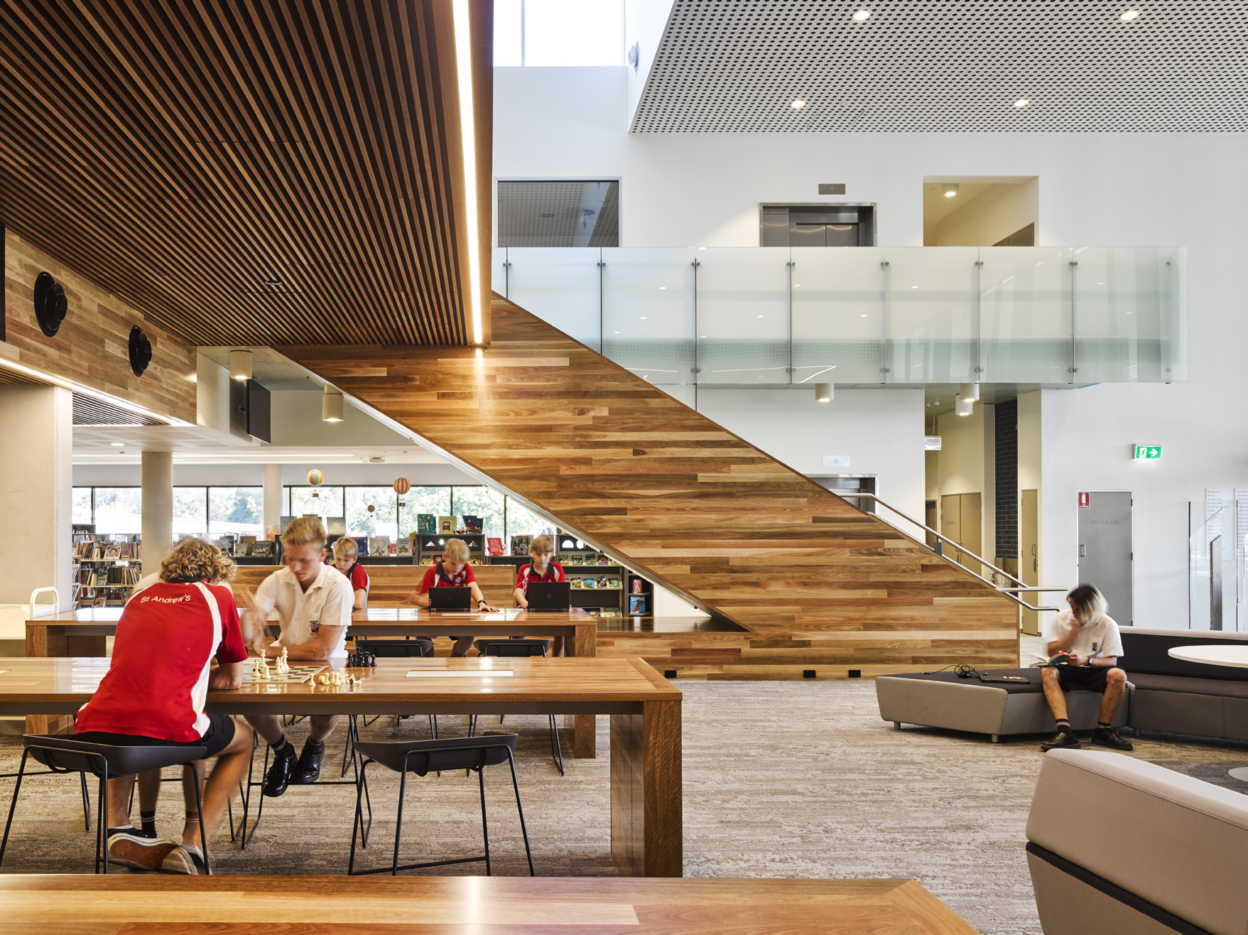 Gallery of St Andrew’s Anglican College Learning Hub / Wilson