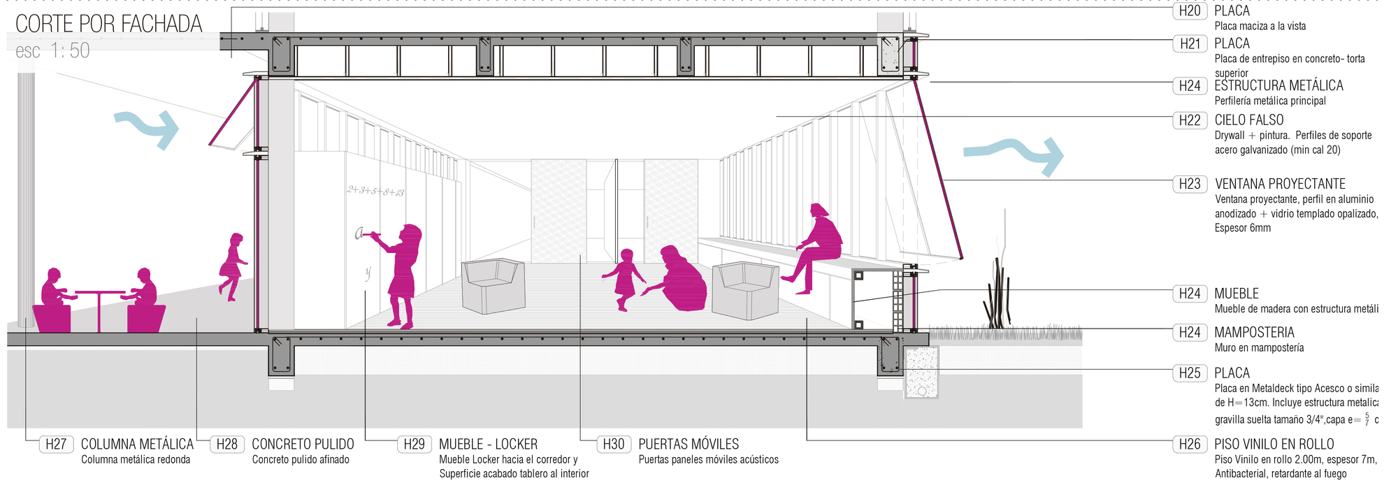 Tabique movil acustico