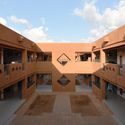 General Hospital of Niger / CADI - Hospital , Courtyard, Facade