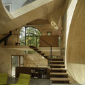 Ex of In House / Steven Holl Architects - Houses, Stairs, Facade, Handrail, Arch, Beam, Chair