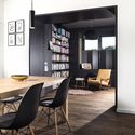 Semi-detached House with Outdoor Area / Rob Mols Architect + studio k Interior & Landscape Architects - Extension, Kitchen, Beam, Table, Chair, Lighting, Countertop