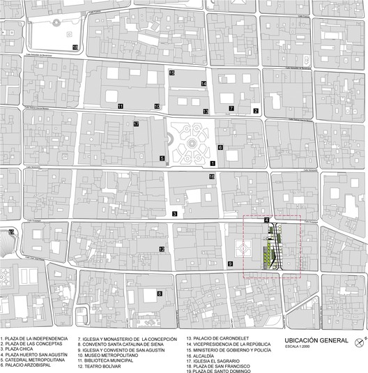 Plaza Huerto San Agustín / Jaramillo Van Sluys Arquitectura + Urbanismo - Image 17 of 22