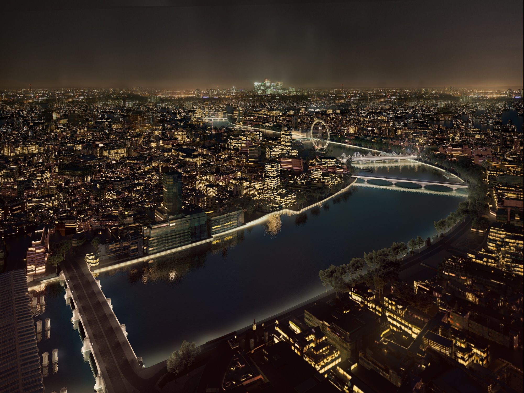 Gallery of 6 Shortlisted Designs Unveiled in London’s Illuminated River ...