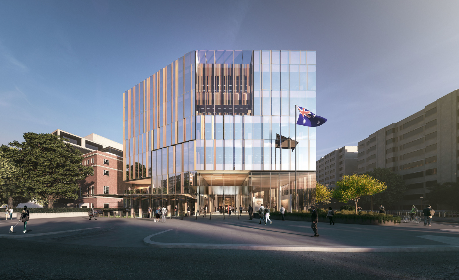 Gallery of Designs Unveiled for New Australian Embassy in Washington DC 2