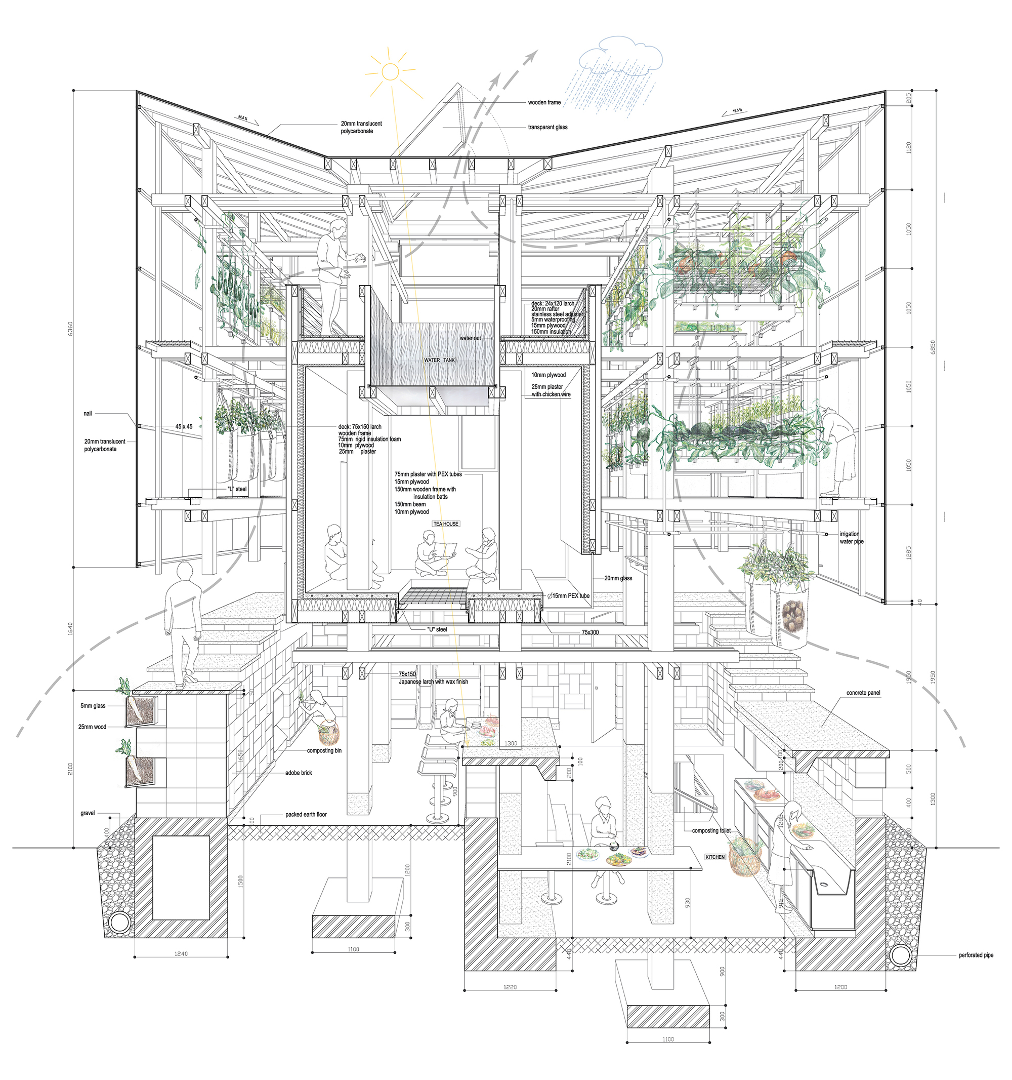 Galeria de 50 Detalhes construtivos de arquitetura em madeira - 31