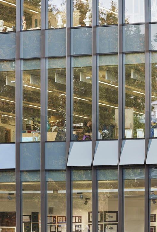 Arts Building for The American School in London / Walters & Cohen Architects - Facade, Glass