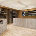 Aesop Mile End /  NatureHumaine - Countertop, Shelving, Beam