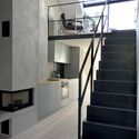 Vidars Gate  / R21 Arkitekter - Extension, Kitchen, Stairs, Handrail, Facade, Door, Beam, Countertop
