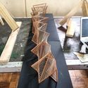 Cortesía de Verónica Arcos Experiencia de construcción en madera en Valparaíso: estructuras estables de doble curvatura a partir de la línea recta - Image 1 of 4