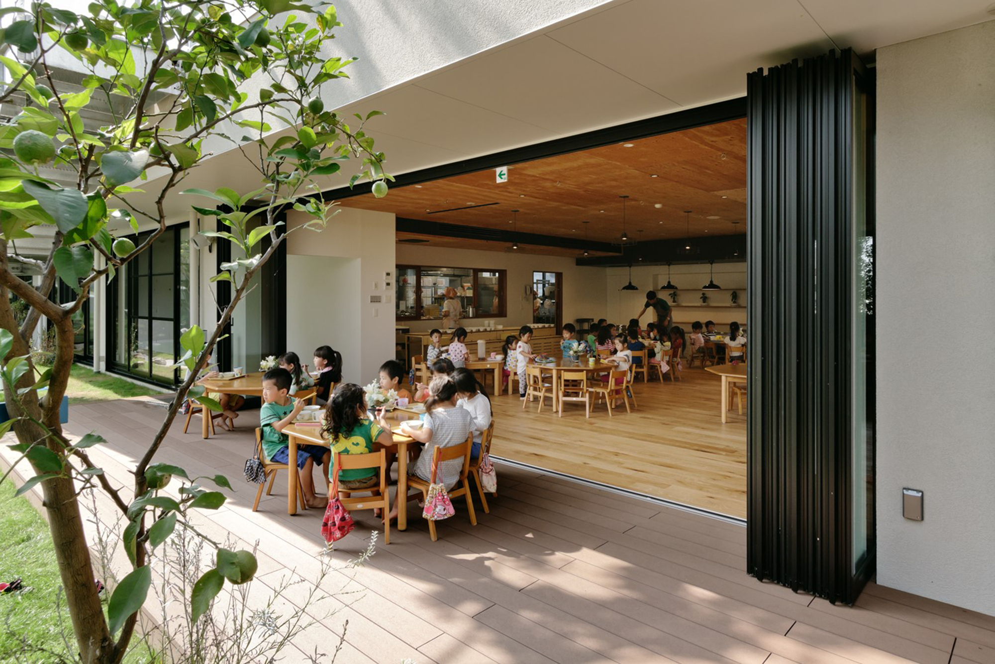 Gallery of KM Kindergarten and Nursery / HIBINOSEKKEI + Youji no Shiro - 5