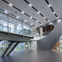 Harim Pet Food Factory & Visitor's Center / The Beck Group - Factory, Facade, Stairs, Handrail