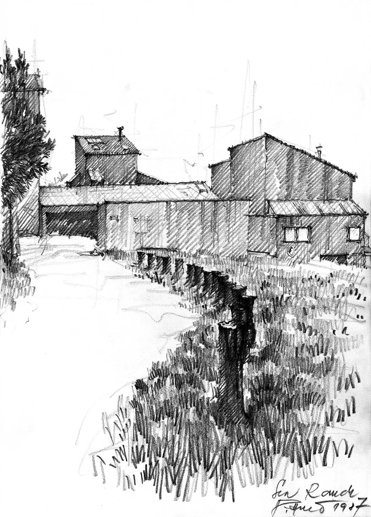 Gallery of 10 Essential Freehand Drawing Exercises for Architects - 9