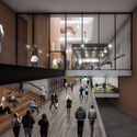 FP Arquitectura, segundo lugar en concurso de nuevo edificio de la Universidad Santo Tomas en Bogotá - Universidad, Fachada