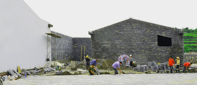 单元平行复加模式－车田村游客中心 / 西线工作室  - 更多图片