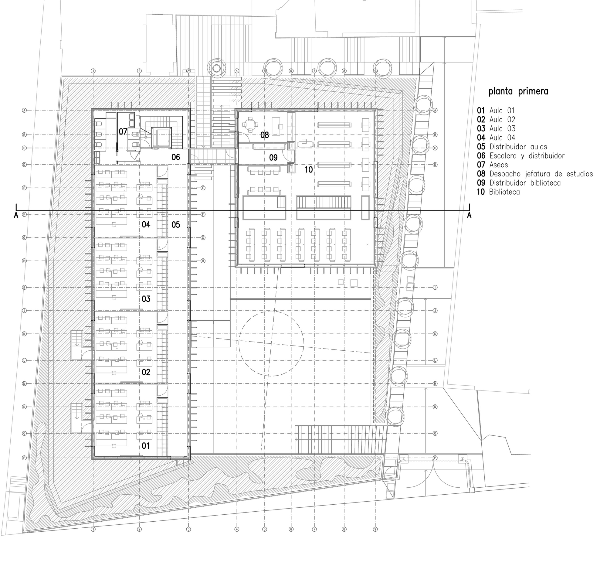 Galería de Edificio de Bachillerato Oak House School / Trasbordo