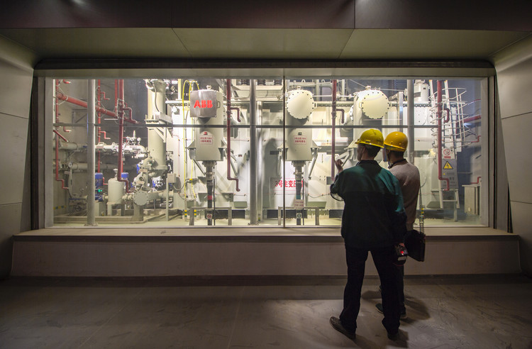 北京菜市口220KV变电站及附属设施 (电力科技馆) / 清华大学建筑设计研究院 - 视窗