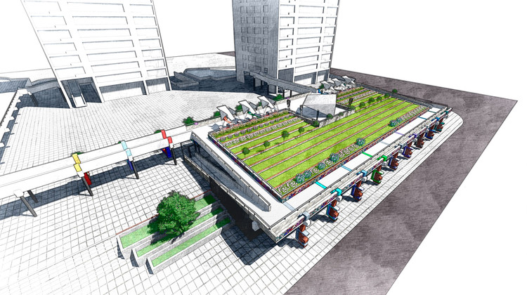 Conoce los finalistas del primer concurso de ideas para consolidar Pasarelas Verdes en Santiago - Más Imágenes