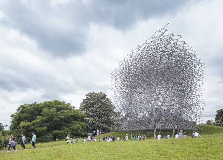 "The Hive" de Wolfgang Buttress é premiado com o Landscape Institute Award 2016, © Nick Caville BDP. Courtesy of the Landscape Institute