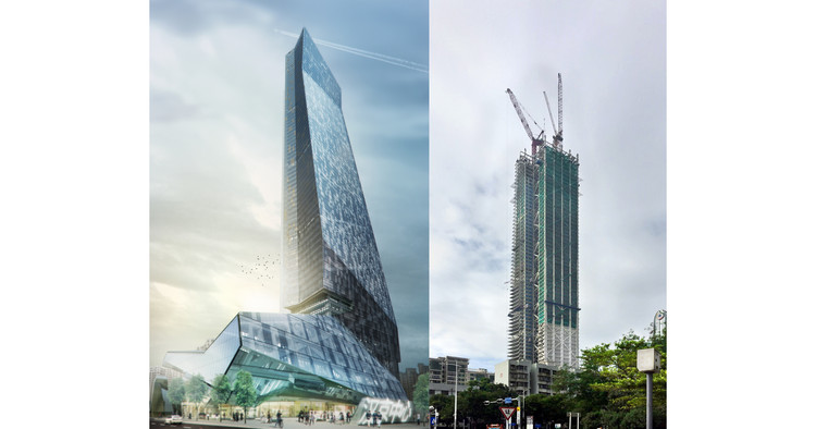 中国汉克中心大厦成为世界上最高的独立核心建筑 - 更多图片