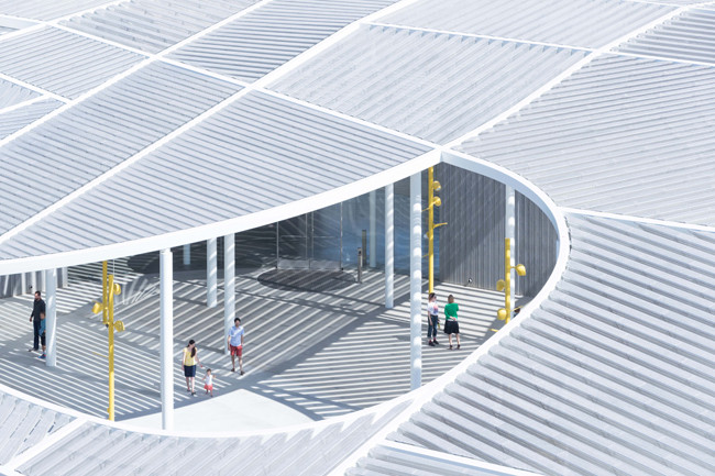 SO-IL’s design concept for the Manetti Shrem Museum gave rise to budget issues and a few feasibility questions—challenges the architects solved through compromise. Image © Iwan Baan / SO-IL and Bohlin Cywinski Jackson