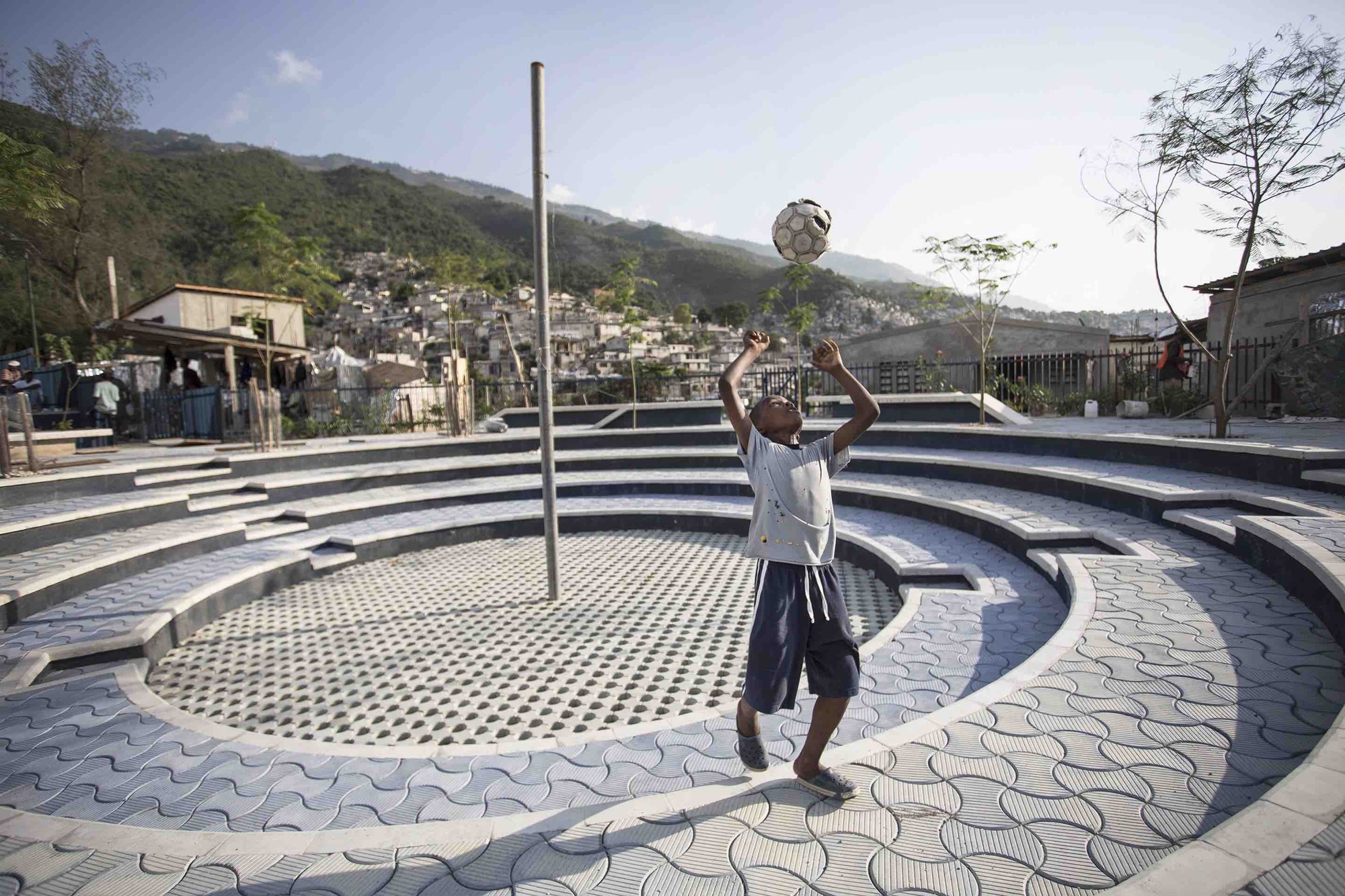 Gallery of Tapis Rouge public space in an informal neighborhood in