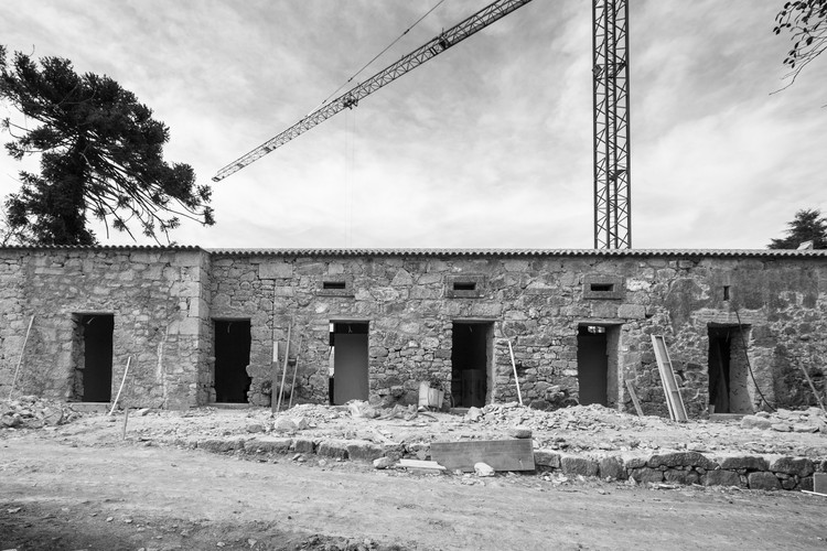 Durante la construcción