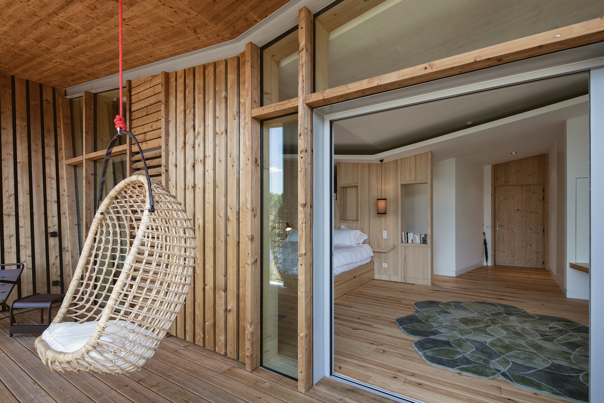 Gallery of Eco-lodges_les Echasses / Patrick Arotcharen ...