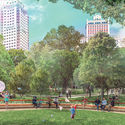 'Welcome mother Nature, good bye Mr Ford', proyecto finalista para remodelar la Plaza de España en Madrid - Image 1 of 4
