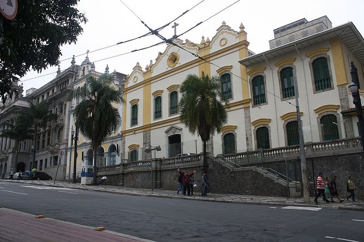 Igreja das Chagas do Seráfico Pai São Francisco. © Cmikas, via Wikimedia. Licença CC BY-SA 4.0