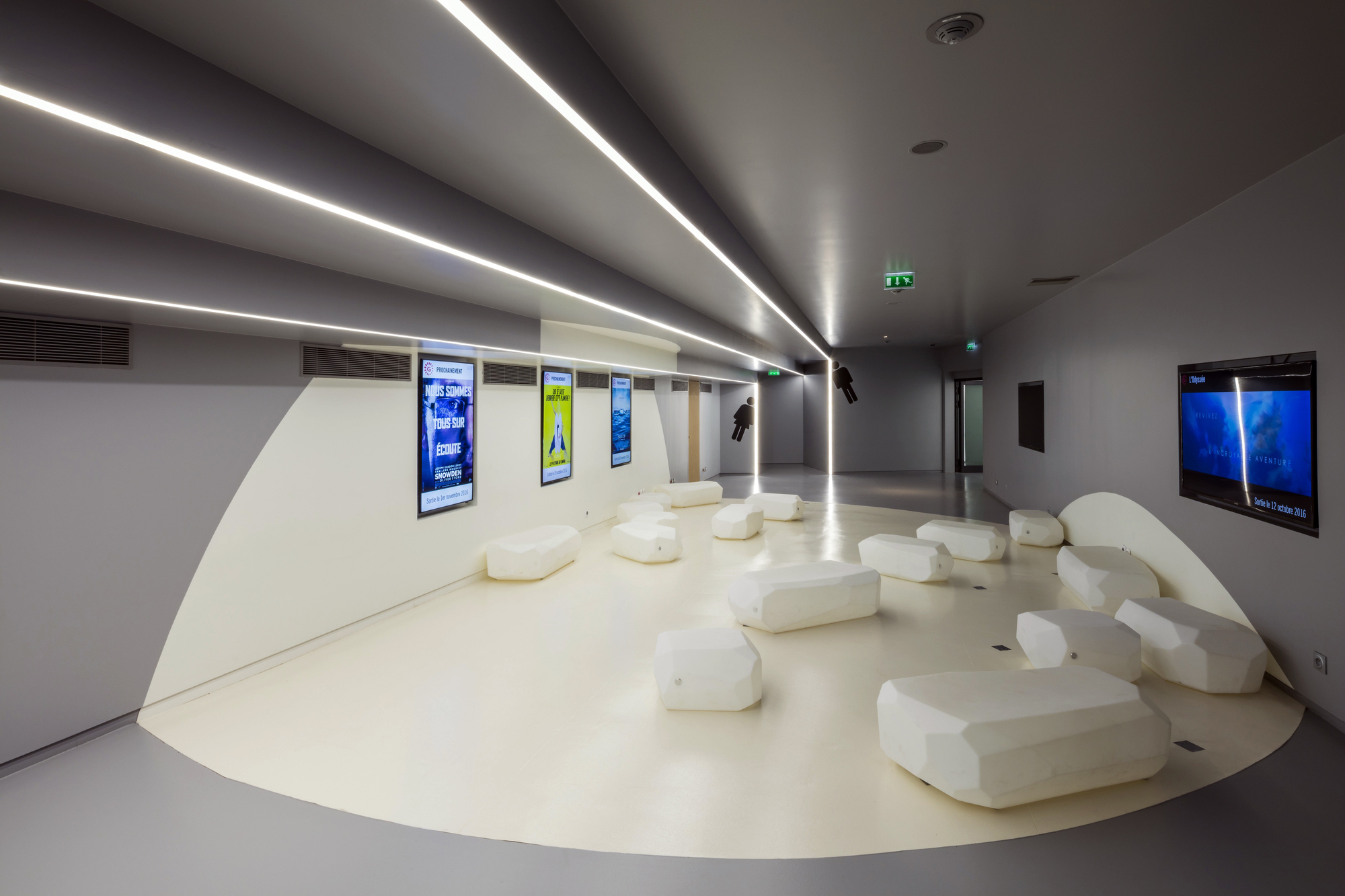 Gallery of Gaumont-Pathé Alésia Cinemas / Manuelle Gautrand ...