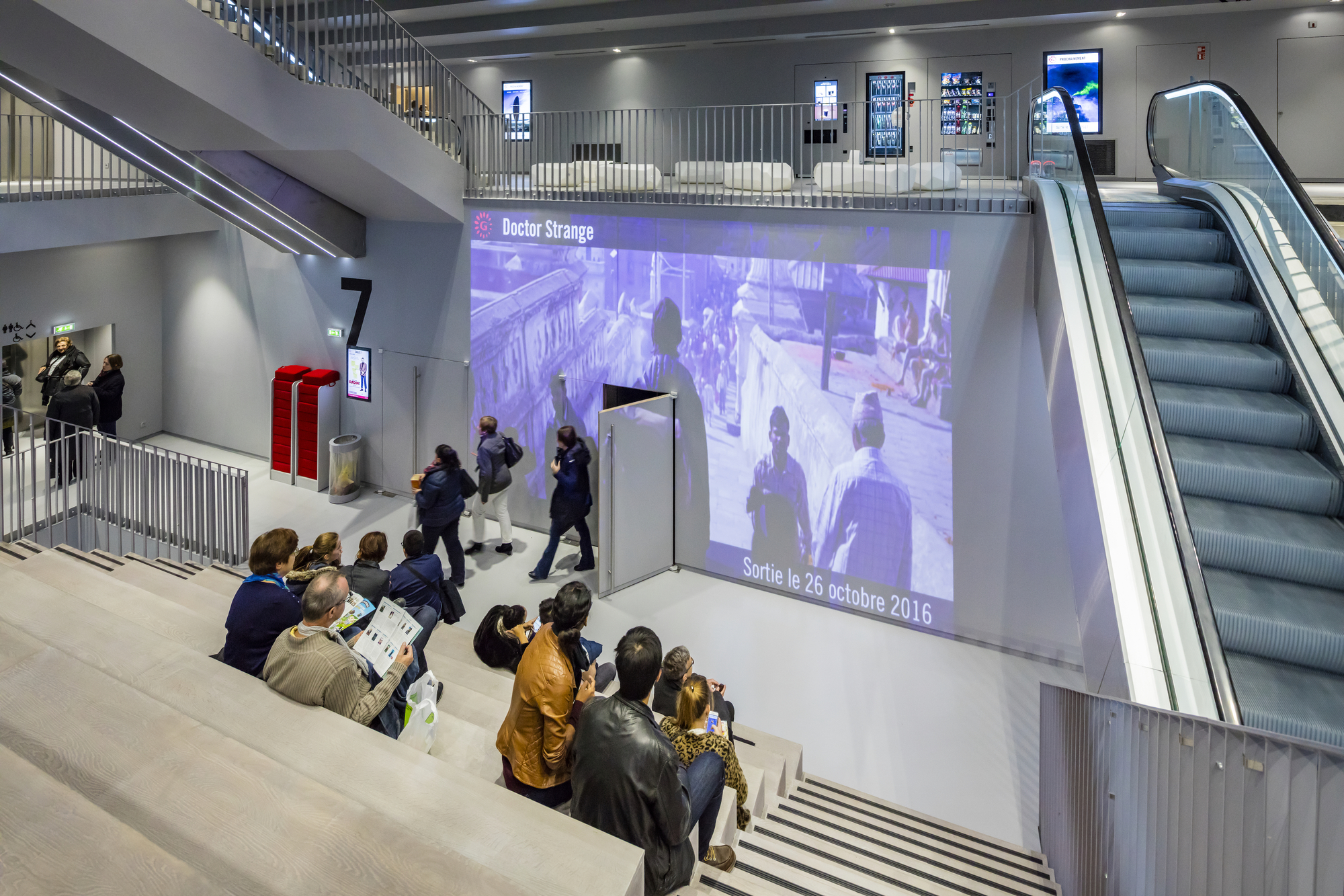 Gallery of Gaumont-Pathé Alésia Cinemas / Manuelle Gautrand ...