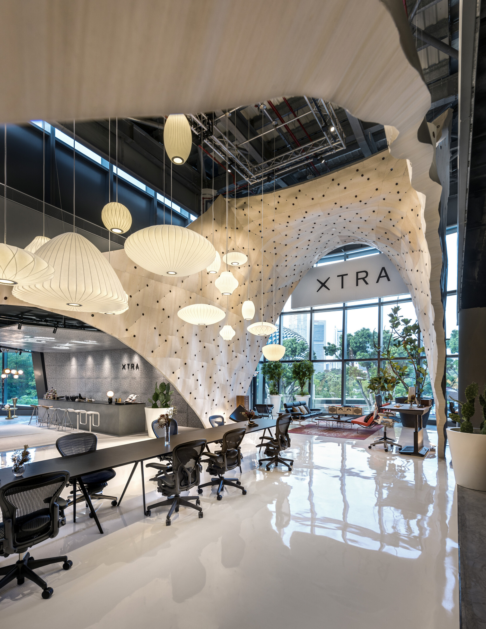 Gallery of PRODUCE Debuts Plywoodbased "Fabricwood" Pavilion