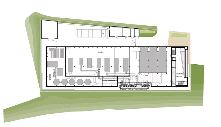 Centro de Energía Baja en Carbono Península de Greenwich / C.F. Møller Architects - Imagen 22 de 33