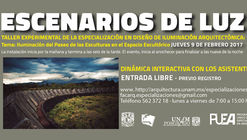 Escenarios de luz: Iluminación del paseo de las esculturas en el espacio escultórico