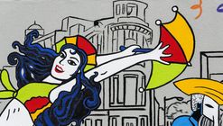 A arte dos grafiteiros no carnaval de Recife em 2017