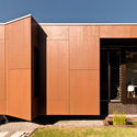 Gresley Monk Residence / Gresley Abas Architects + Justine Monk Design - Houses, Facade, Door, Chair