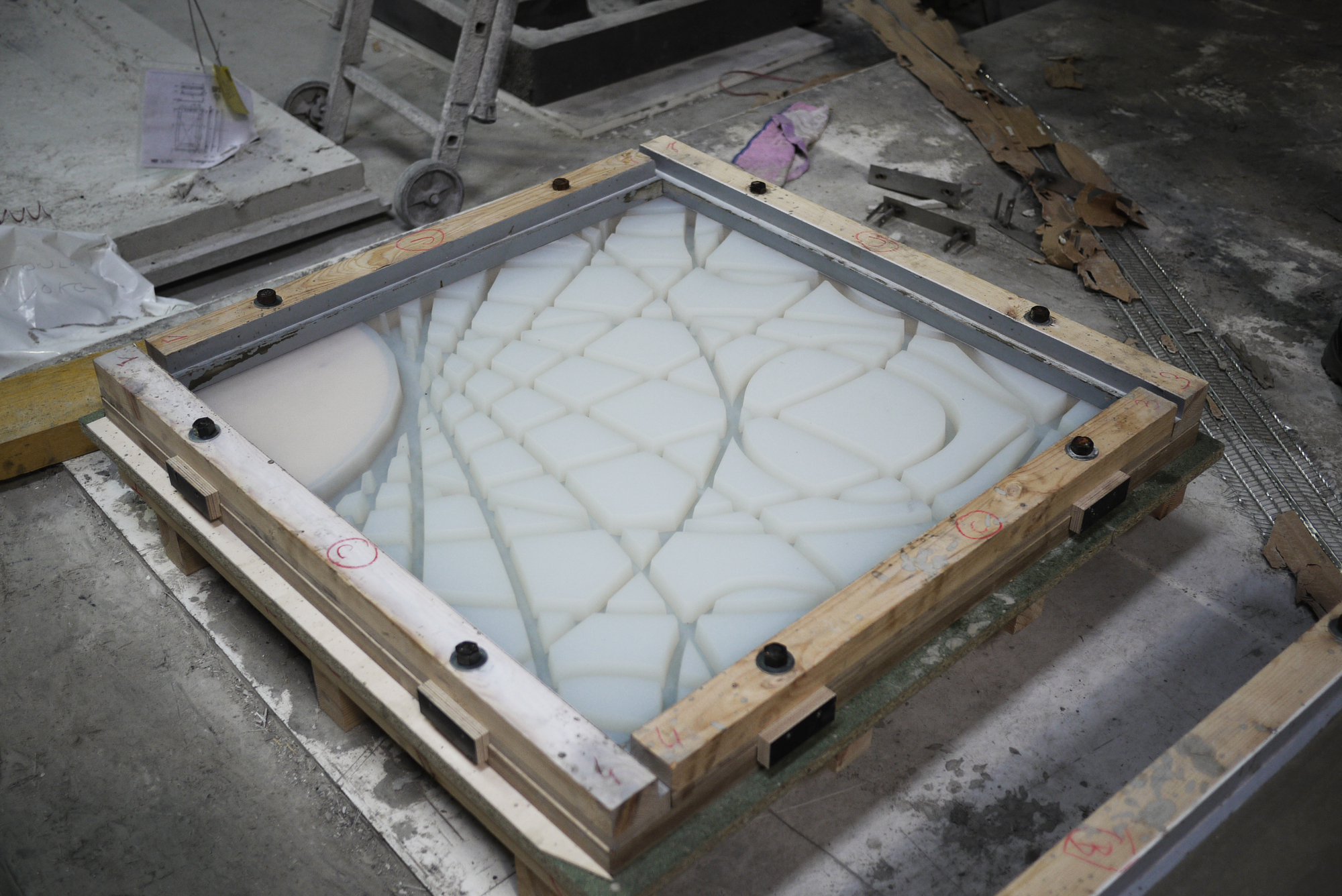 Molds used. Molds used