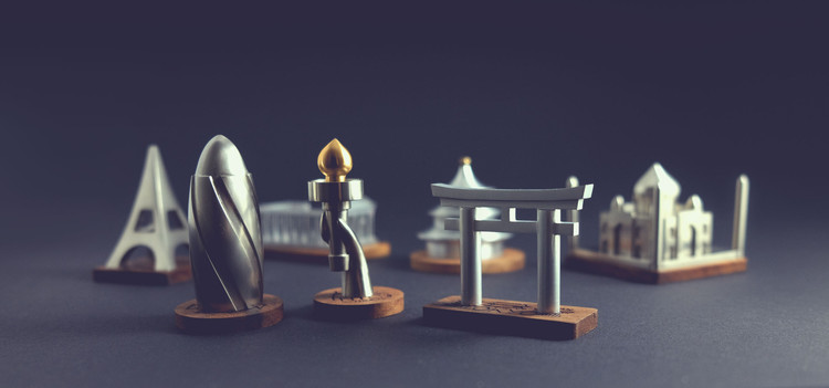 These Statuettes of Architectural Landmarks Offer a Stylish Alternative to Typical Souvenirs - Featured Image