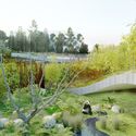 BIG Designs Yin-Yang Shaped Panda Enclosure for the Copenhagen Zoo - Garden